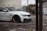 BMW M4 Coupe on ADV.1 Wheels (ADV7 Track Spec CS) 2015 года